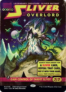 Image of the Special Guest version of Sliver Overlord