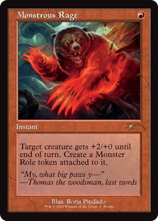 Image of the Monstrous Rage RCQ Promo