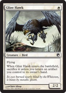 Scars of Mirrodin - Glint Hawk