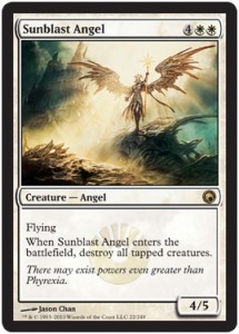 Scars of Mirrodin - Sunblast Angel