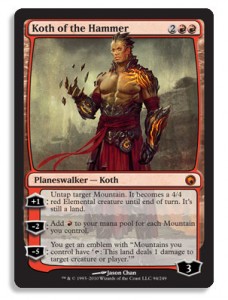 Scars of Mirrodin - Koth of the Hammer