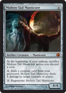 Scars of Mirrodin - Molten-Tail Masticore