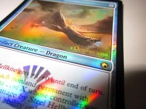 Scars of Mirrodin - Steel Hellkite Foil Shiny