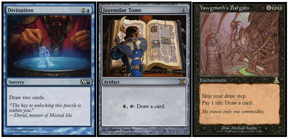 Divination, Jayemdae Tome, Yawgmoth's Bargain