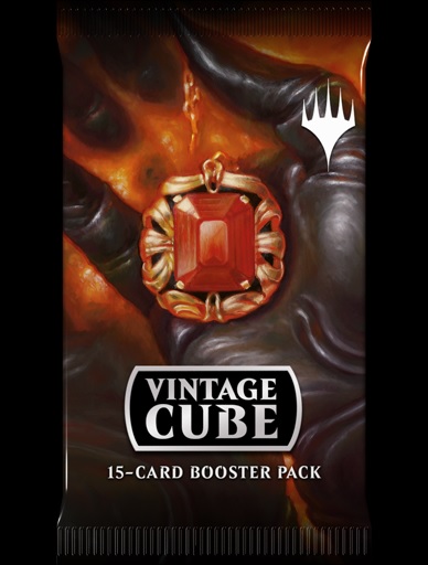 Image of a booster pack for the Holiday Vintage Cube 2024