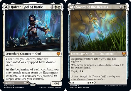 Image of the Magic card Halvar, God of Battle