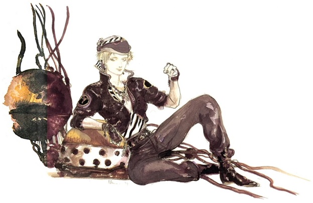 Art of Locke Cole from Final Fantasy VI